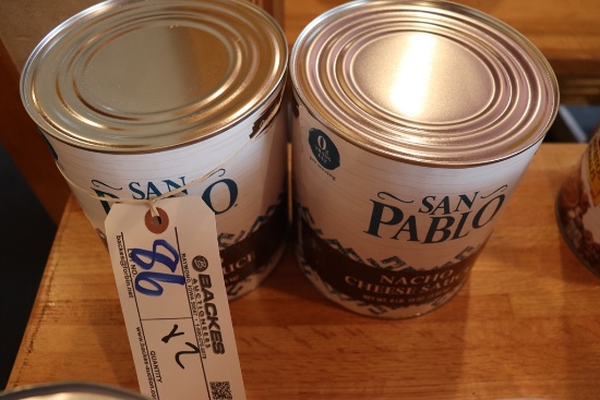 Times 2 - San Pablo nacho cheese sauce - # 10 cans
