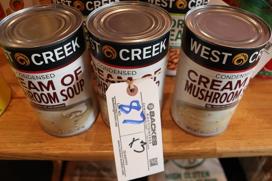 Times 3 - West Creek cream of mushroom soup