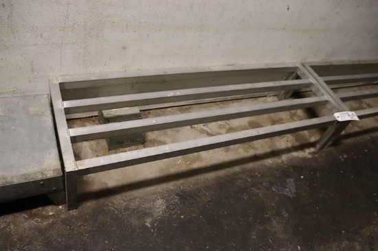 Times 2 - 20" x 60" Aluminum dunnage racks
