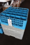 Times 3 - 25 bin glassware dish boxes