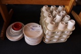 All to go - Misc. plates and coffee cups