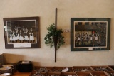 Times 2 - framed café waiters prints - nice