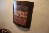 Times 4 - wood wall decorative pieces