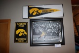All to go - Hawkeye Display - McNutt framed print - banner and plastic sign
