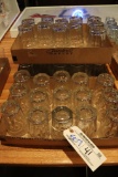 Times 41 - glass pop/water glasses