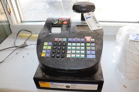 Royal alpha1000ML cash register - needs cleaned - no key