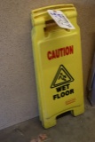 Times 2 - Caution wet floor signs