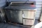 Norlake DF13ASS ice cream toppings freezer cabinet - custom portable cart -