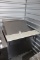 True TSSU-36-12M-B portable stainless sandwich prep table - nice
