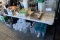 6' Lifetime white poly folding banquet table