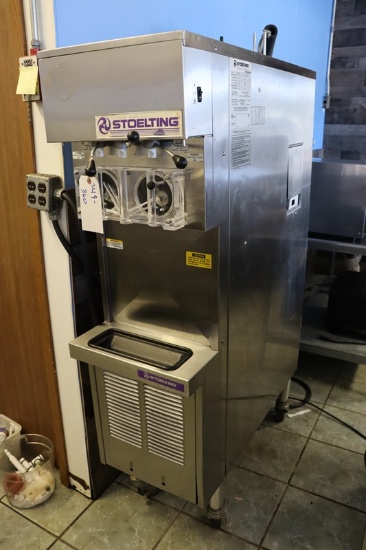 Stoelting 237R-109G Pump System - 2 product twist soft serve machine - 208-