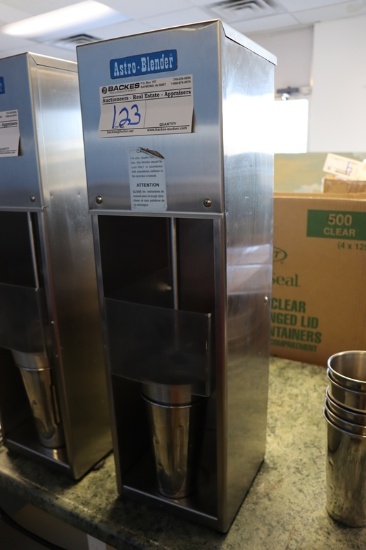 Astro Blender AM-2 stainless 1 spoke mixer with foot controls - 115 volt