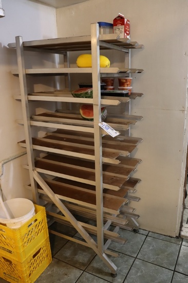 Aluminum #10 can rack