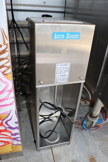 Astro Blender AM-2 stainless 1 spoke mixer with foot controls - 115 volt -