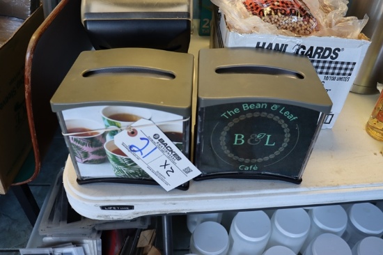 Times 2 - Georgia Pacific napkin dispensers
