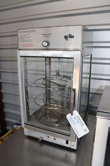 Star 80-HFD-1-CR countertop heated display cabinet - AS IS - not heating