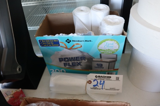 All to go - Barrel trash can liners