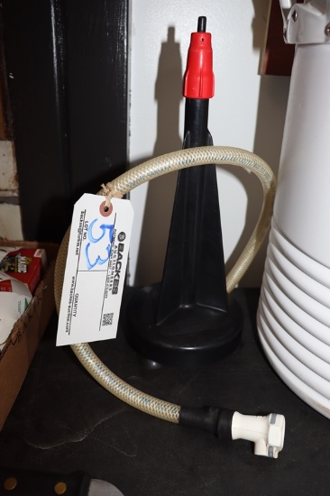 Rinse-O-Matic glassware cleaner