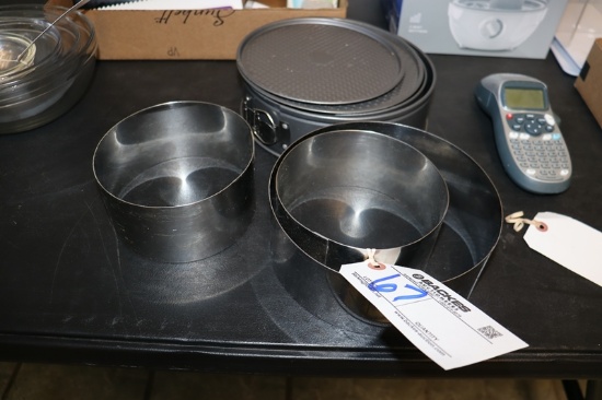 All to go - 6" & 8" Spring form pans