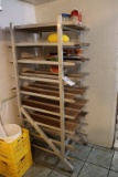Aluminum #10 can rack