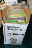 Case of Boba wrapped straws