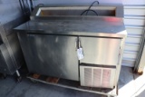 Norlake DF13ASS ice cream toppings freezer cabinet - custom portable cart -