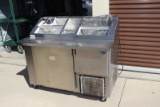 Norlake ZF122MS/0-2 ice cream toppings freezer cabinet - selling AS IS - un