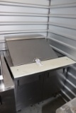 True TSSU-36-12M-B portable stainless sandwich prep table - nice