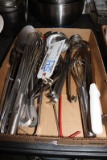 Box to go - Stainless serving utensils - tongs, ladles, & spoons