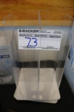 4 Bin swivel plastic cup dispenser