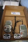 All to go - (2) Taylor digital probe thermometers & (2) timers