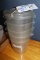 Times 4 - 6 quart food storage containers with 2 lids