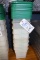 Times 8 - 4 quart food storage containers with lids