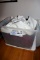 Box flat to go - Assorted colored aprons