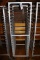 Portable aluminum sheet pan rack