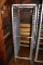 Portable aluminum sheet pan rack