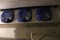 Nice Bohn 3 fan evap & 1 phase compressor with digital temp gauge
