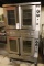 Stack of Blodgett gas portable convection ovens - located in basement