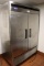 Atosa MBF8507GR stainless portable 2 door cooler - nice
