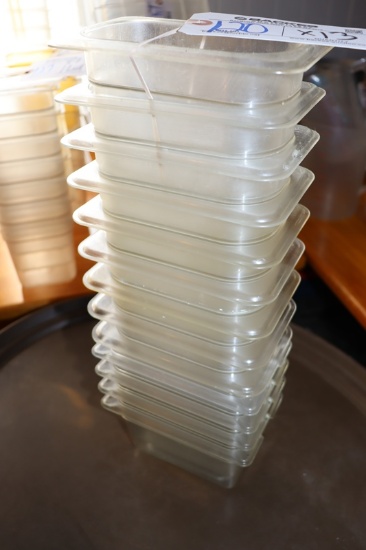 Times 13 - 1/9 x 4" acrylic inset pans - no lids