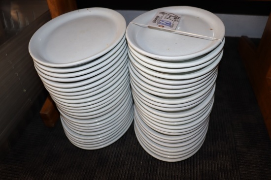 Times 48 - Schmidt 11 3/4" white platters