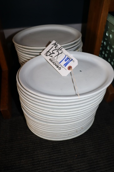 Times 39 - Schmidt 11 3/4" white platters