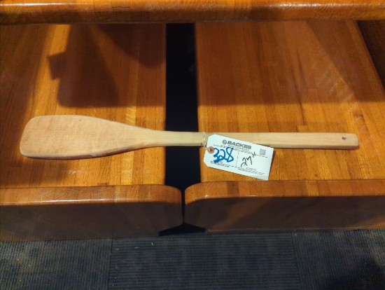 27" wood paddle