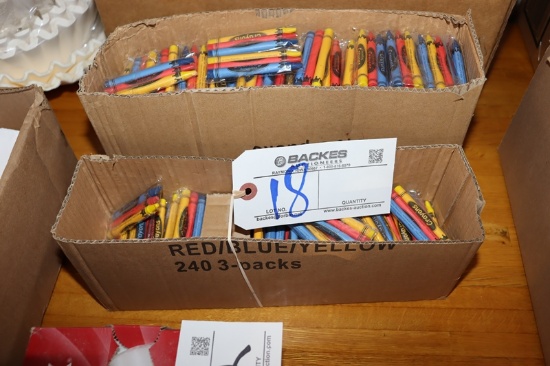 2 boxes to go - Crayons
