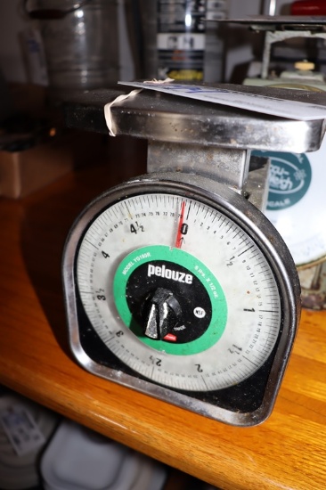 Pelouze 5# portion scale