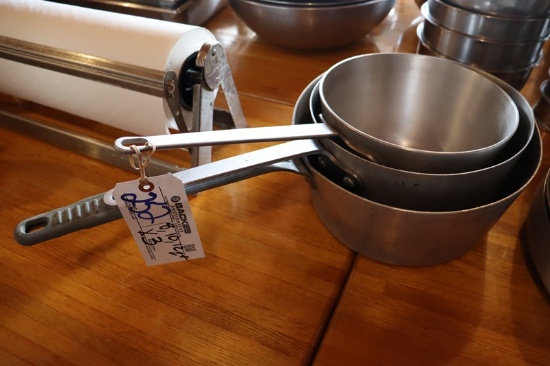 Times 3 - Aluminum 8-10 & 12 quart sauce pans