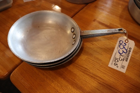 Times 3 - 10" skillets