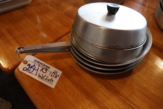 Times 3 - 10" skillets