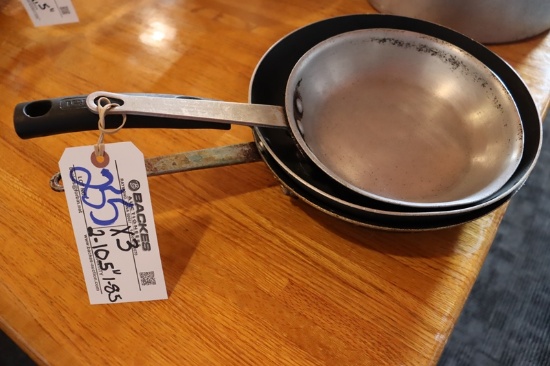 Times 3 - 8" & 10" skillets