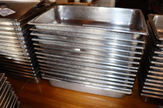 Times 14 - 12" x 20" x 4" stainless inset pans